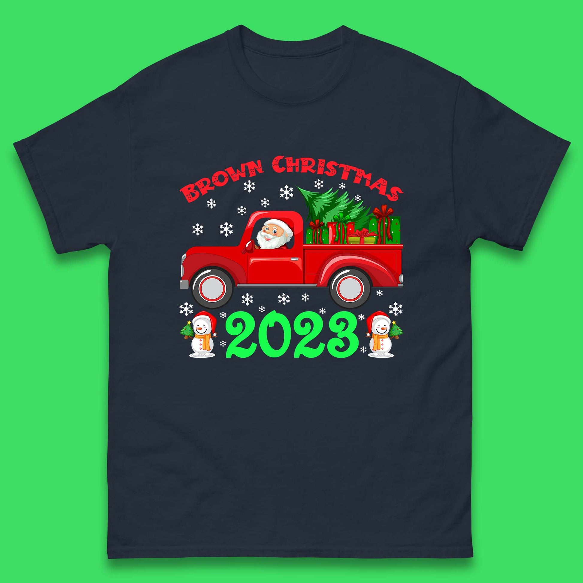 Brown Christmas 2023 T Shirt