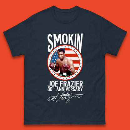 Smokin Joe Frazier 80th Anniversary Mens T-Shirt