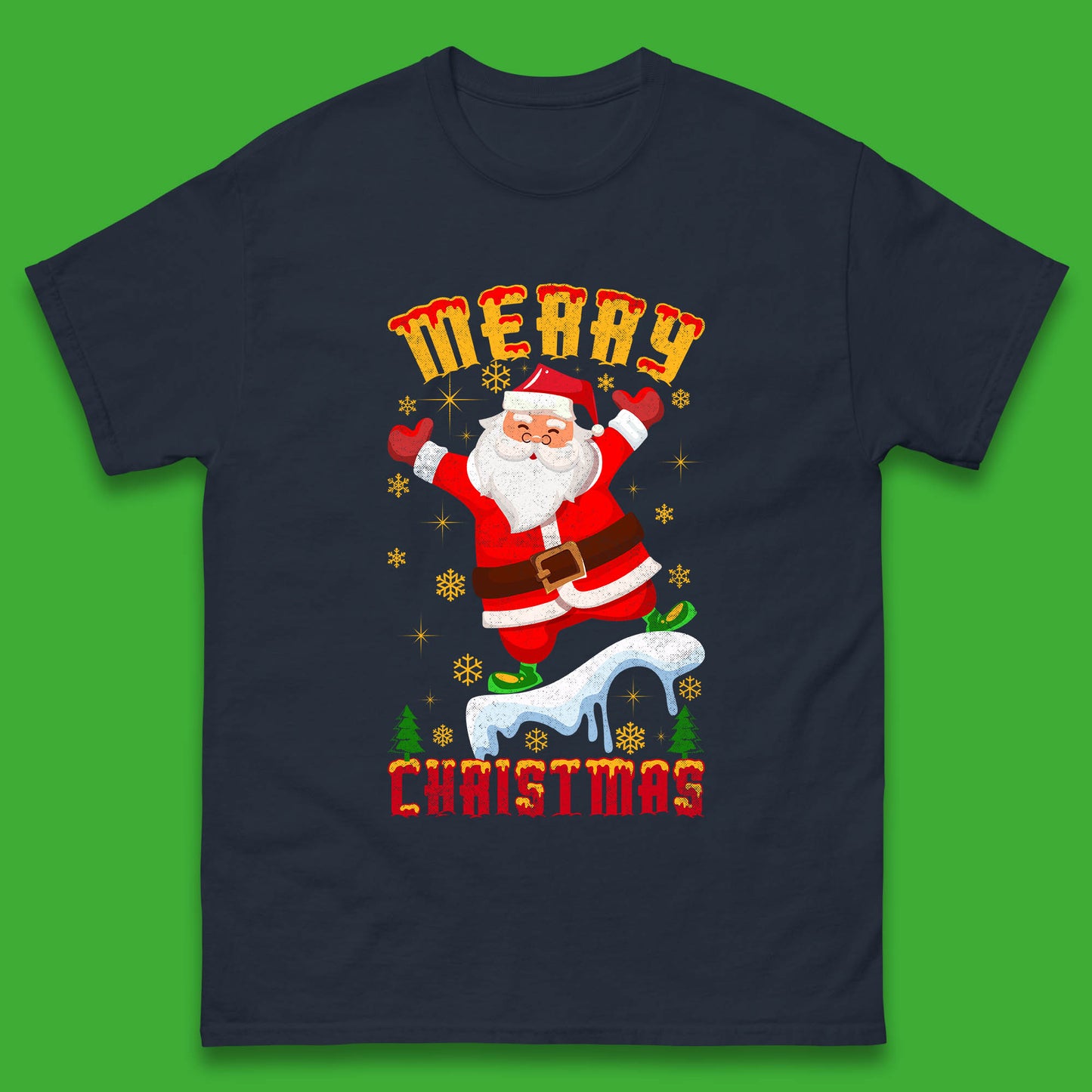 merry christmas santa claus t shirt