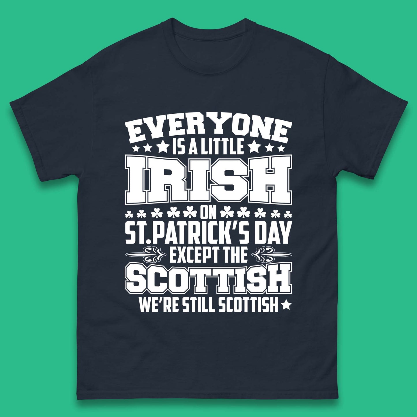 Scottish St Patrick's Day Mens T-Shirt