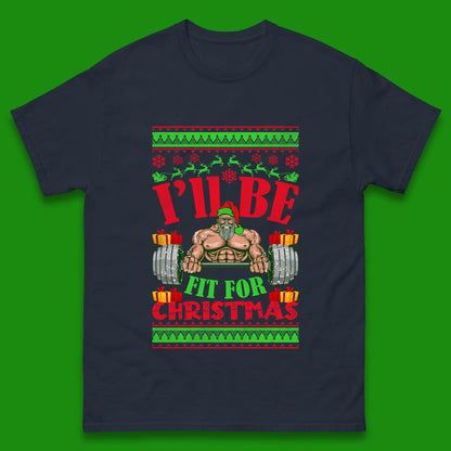 christmas gym t shirt