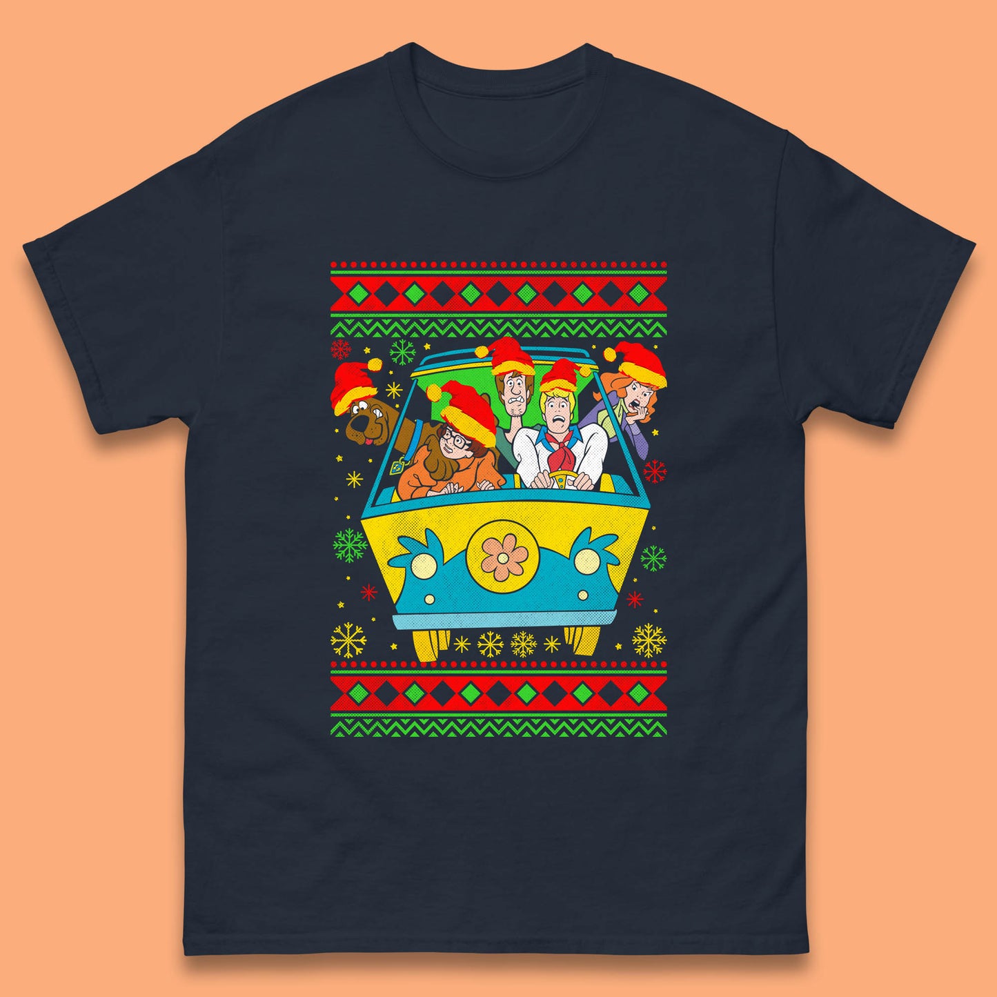 scooby doo christmas t shirt