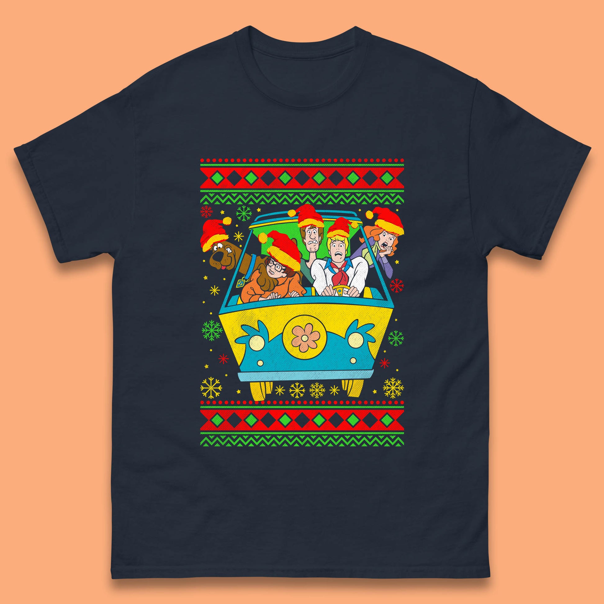 scooby doo christmas t shirt