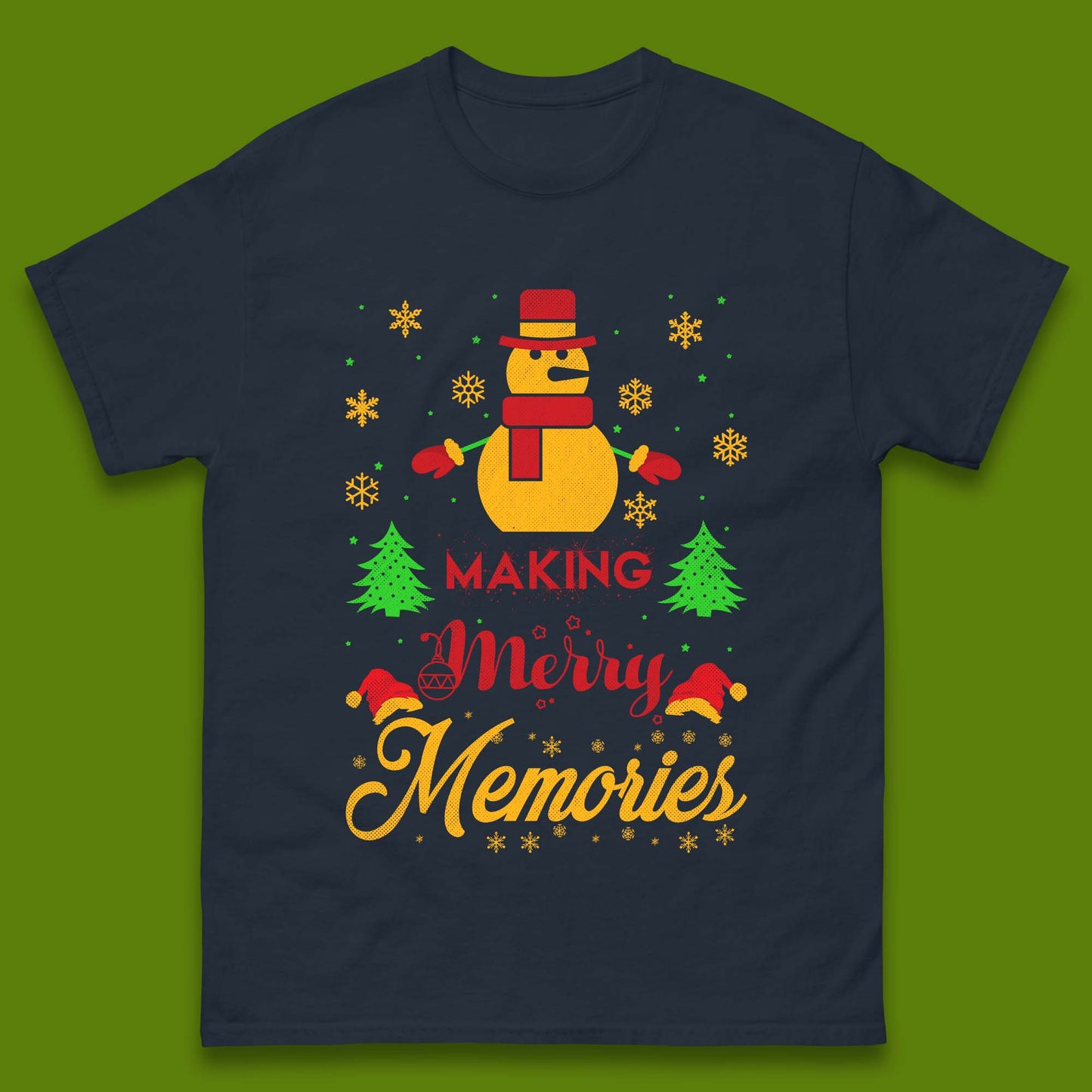Merry Memories Christmas Mens T-Shirt