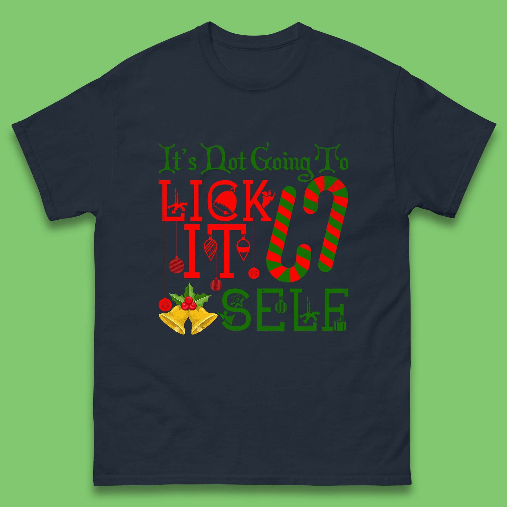 funny christmas candy cane t shirt