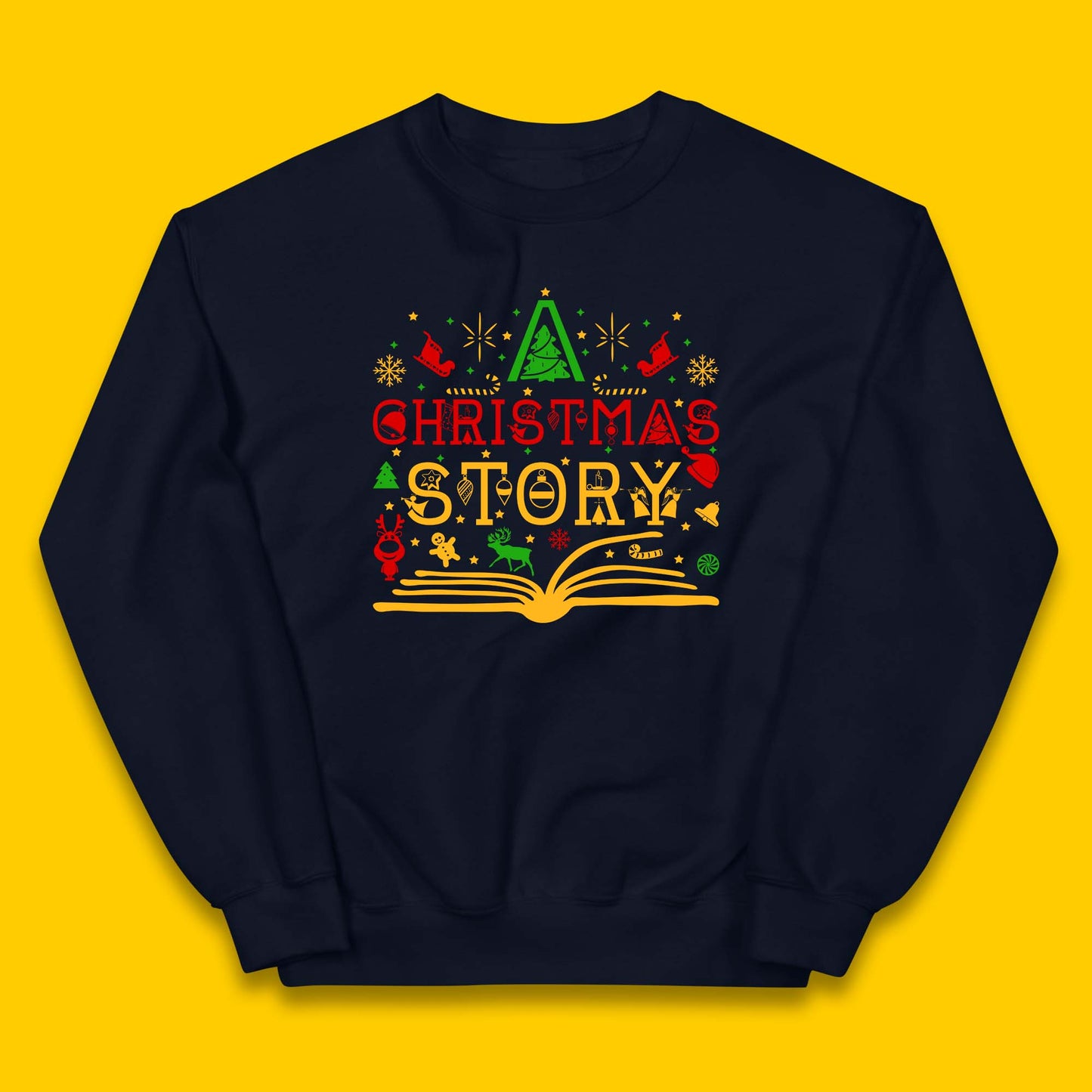 a christmas story kids jumper