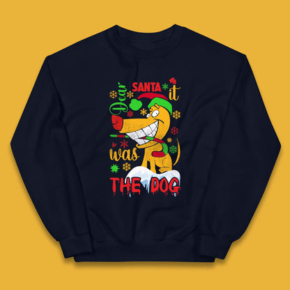 christmas dog jumper