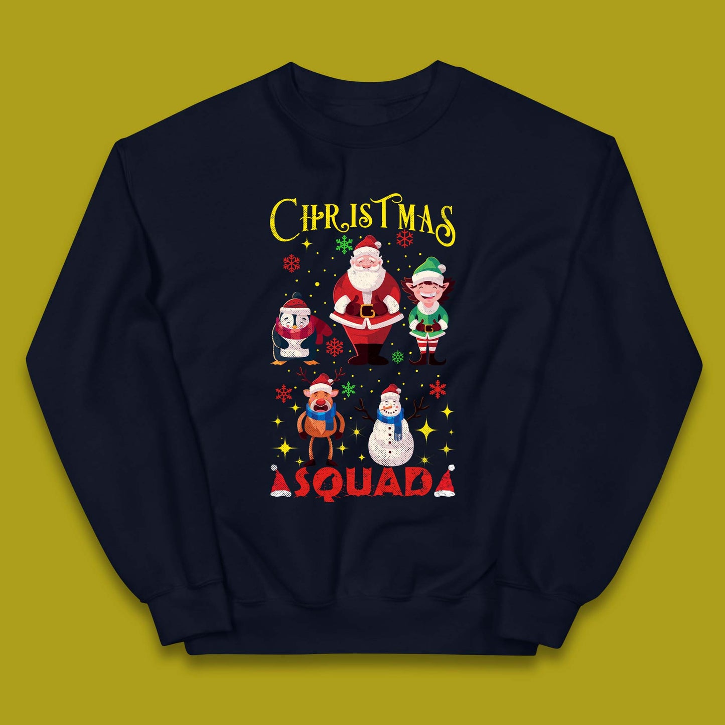 Christmas Squad Kids Jumper