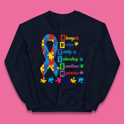Autism Always Unique Kids Jumper