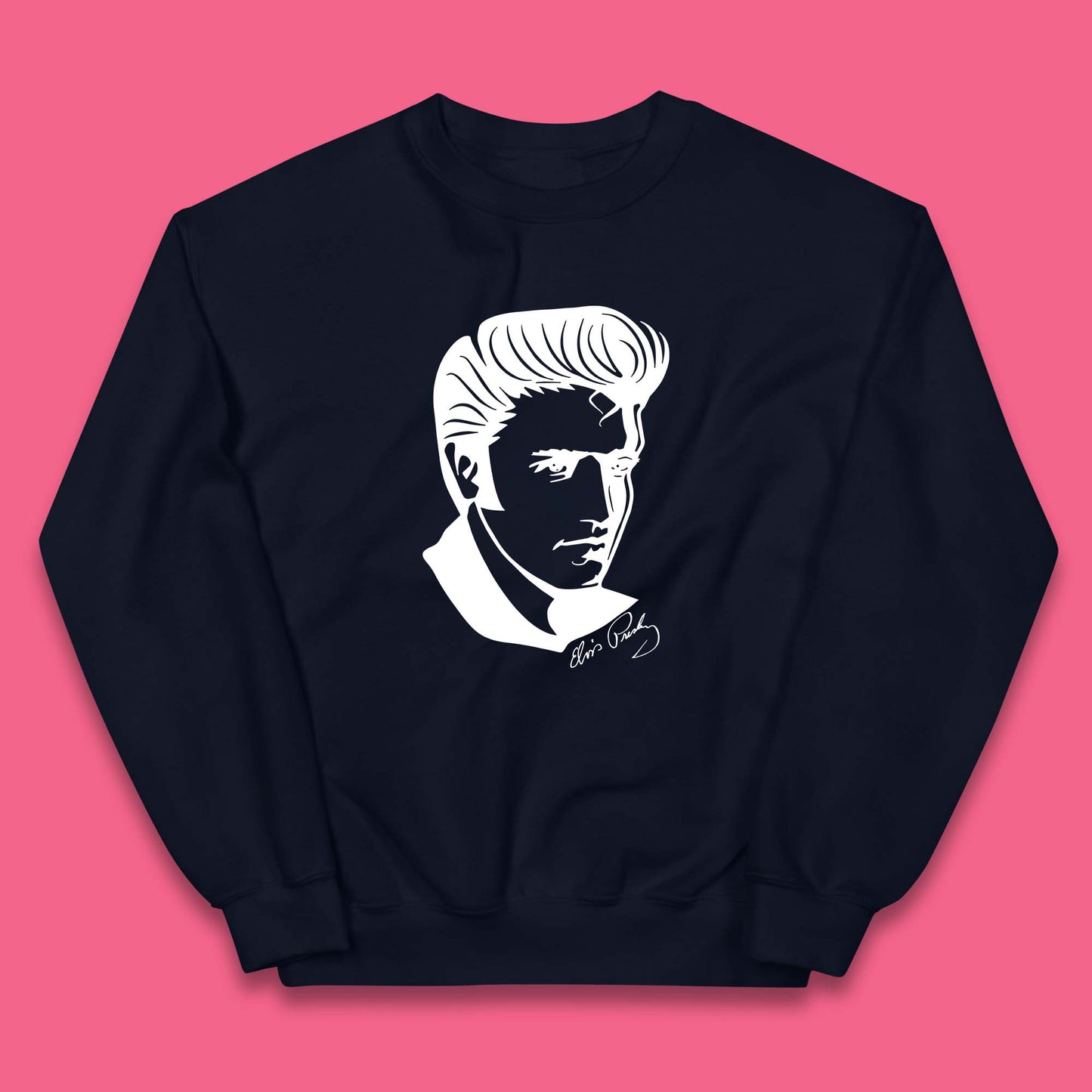 Elvis Presley American Singer King Of Rock And Roll Elvis Presley Lovers Kids Jumper