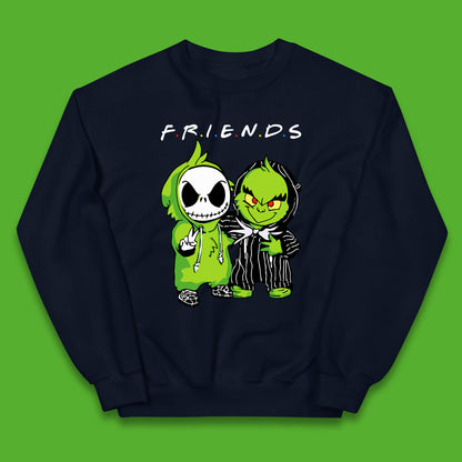 grinch and jack skellington jumper