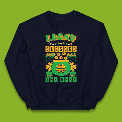 Lucky Blessed and All the Rest Kids Jumper