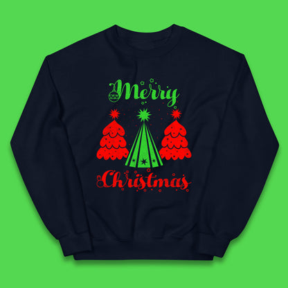 merry christmas tree jumper