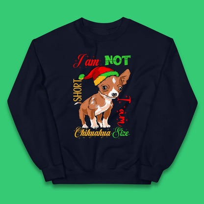 Chihuahua Size Christmas Kids Jumper