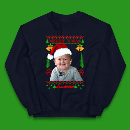 Merry Xmas Hasbullah Christmas Kids Jumper