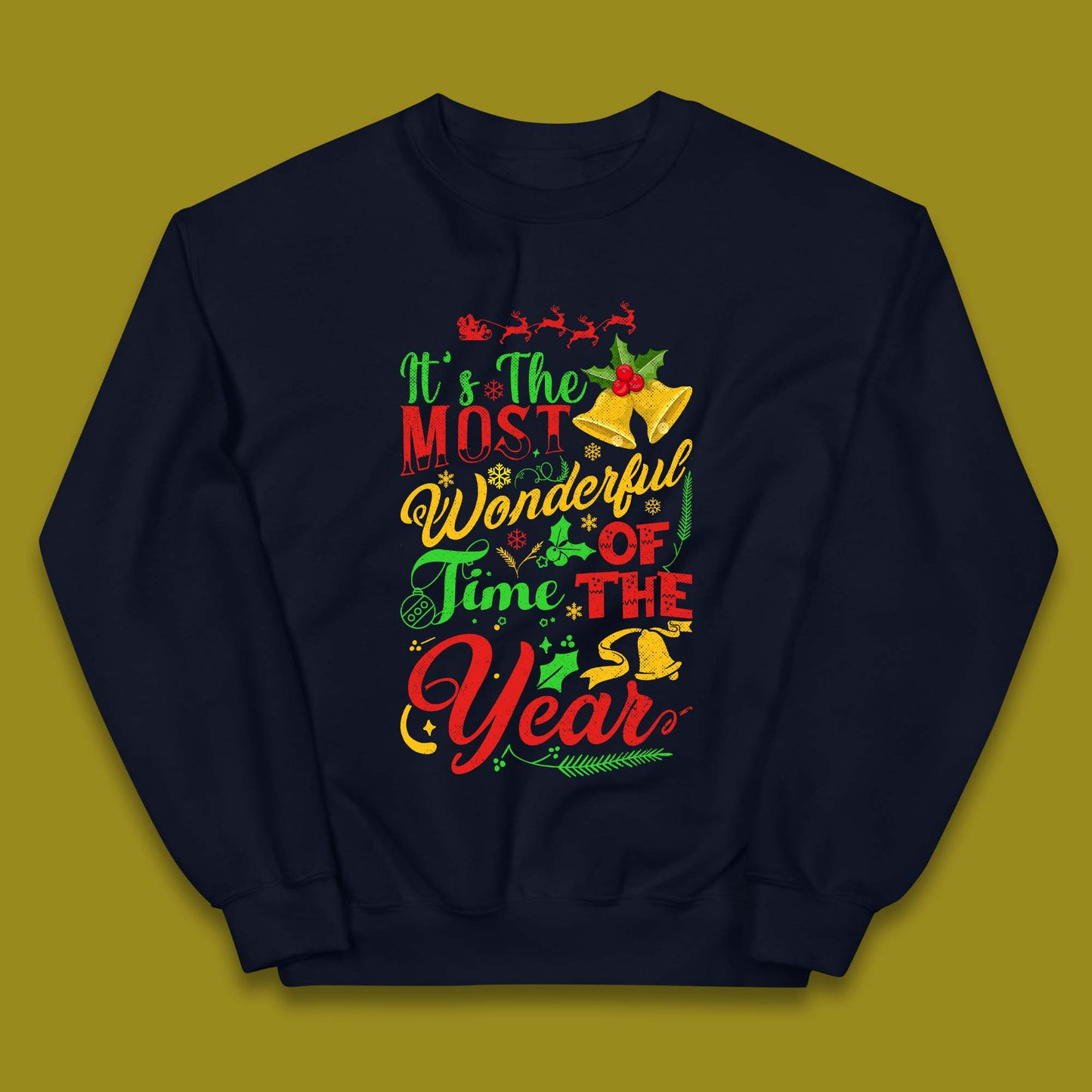 Wonderful Christmas Kids Jumper