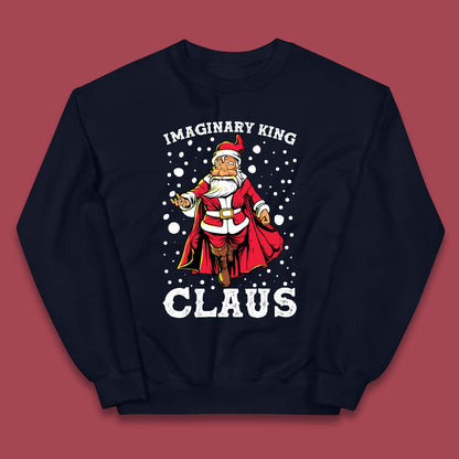 imaginary king santa christmas jumper