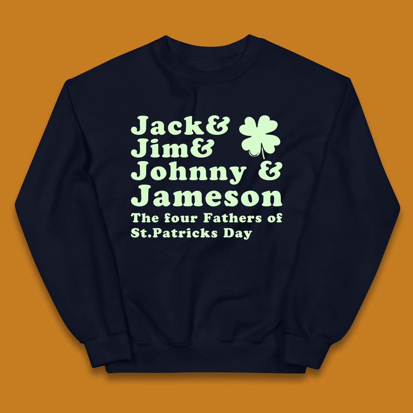The Four Fathers of St. Patrick's Day Kids Jumper