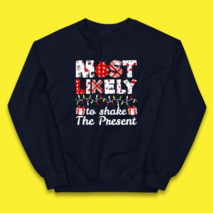 most likely to shake the present jumper
