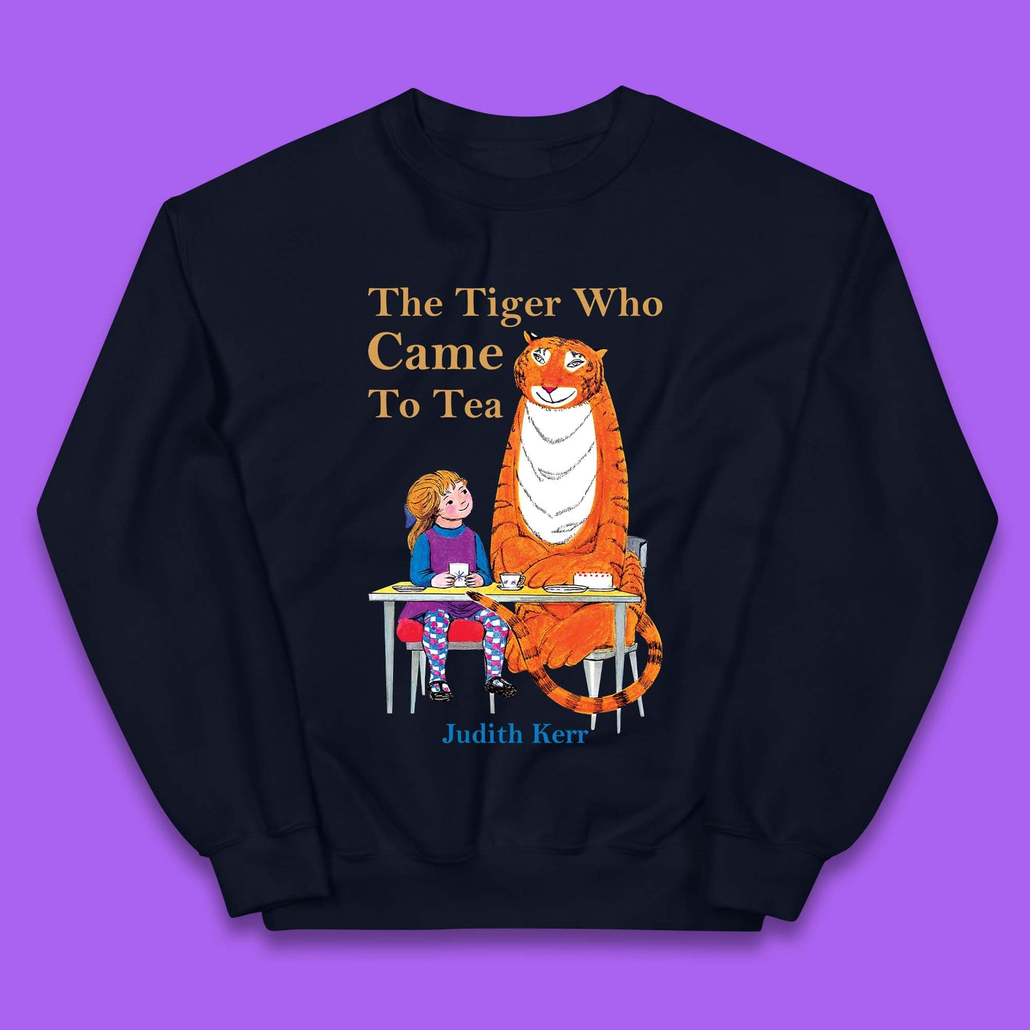 The Tiger Who Came To Tea Kids Jumper