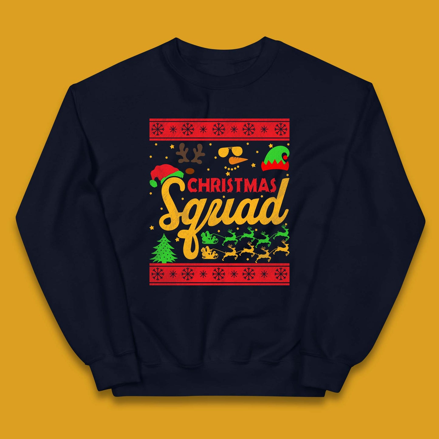 Christmas Squad Kids Jumper