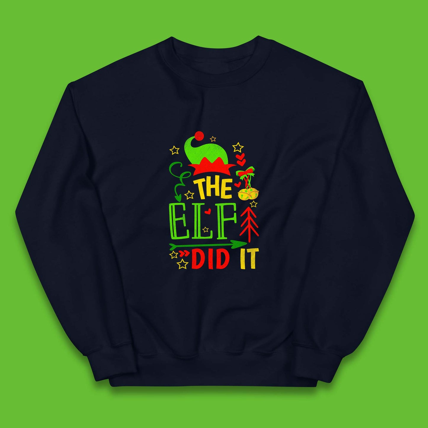 christmas the elf did it funny jumper