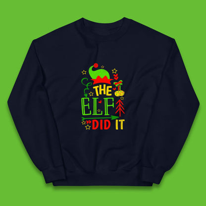 christmas the elf did it funny jumper