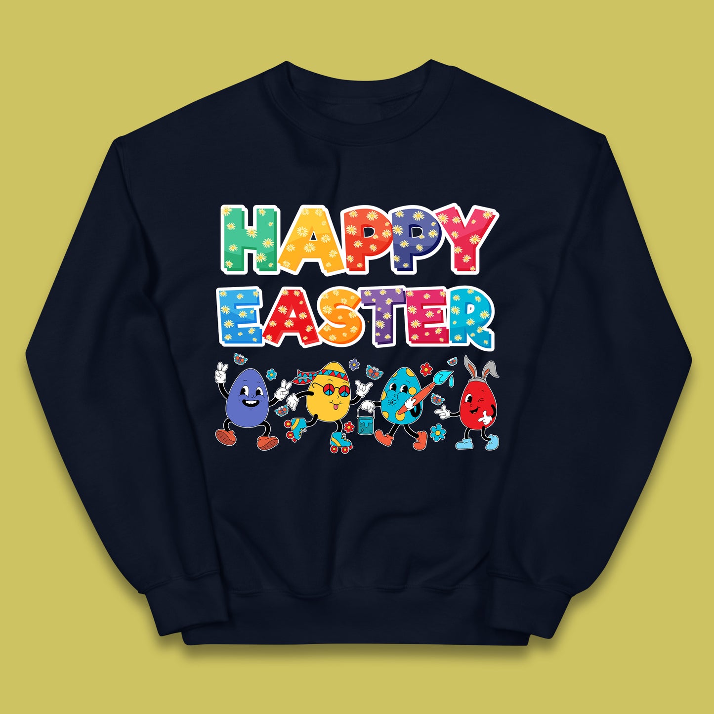 Happy Easter Kids Jumper