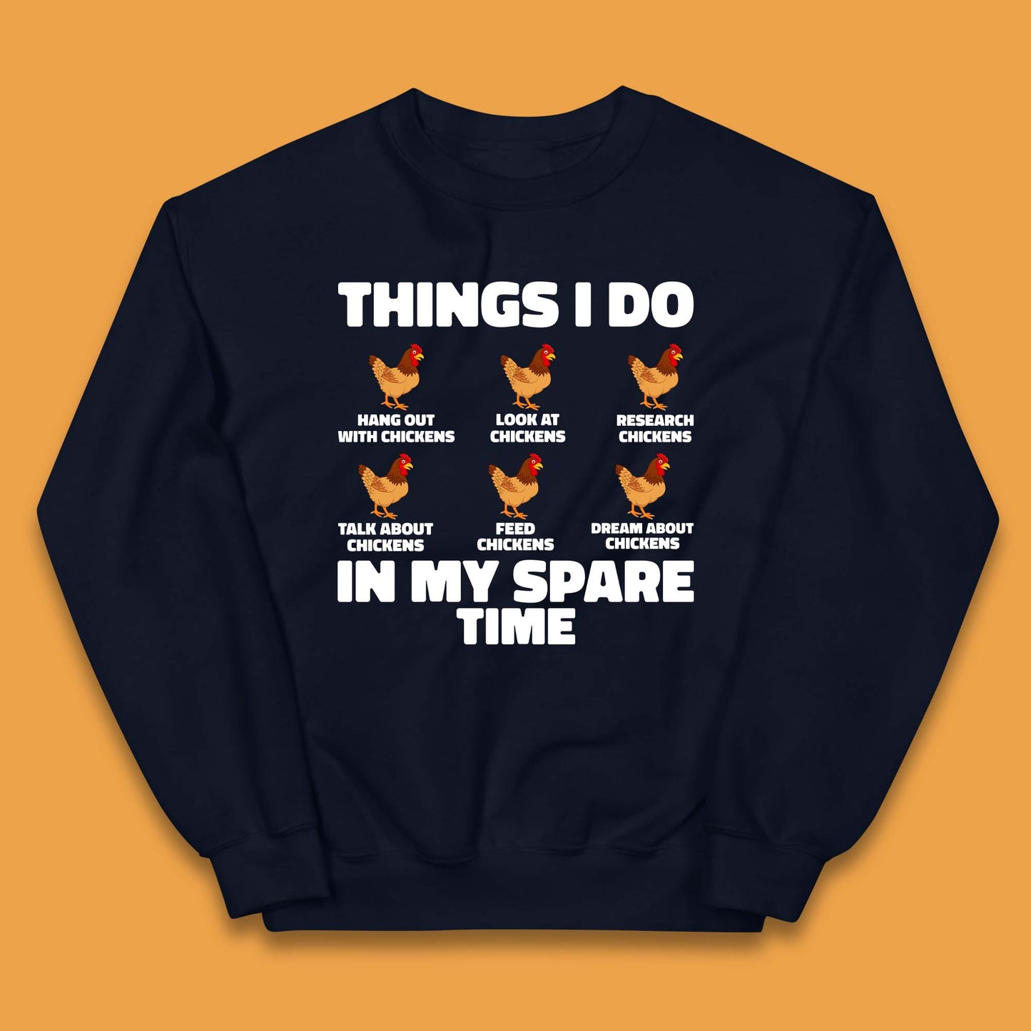 Chickens Things Kids Jumper
