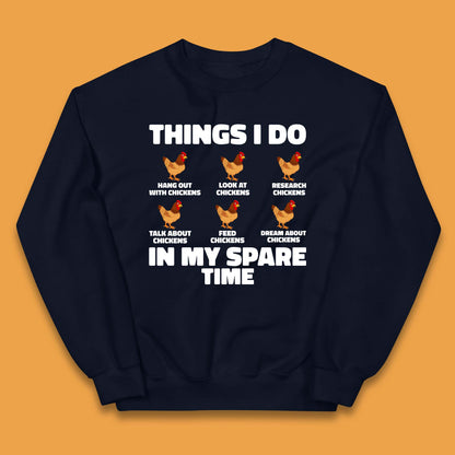 Chickens Things Kids Jumper