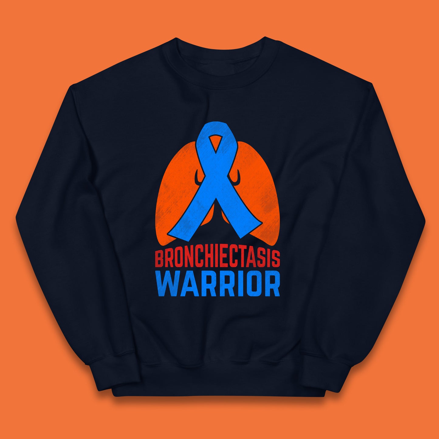 Bronchiectasis Warrior Support Unbreakable Awareness Survivor Kids Jumper