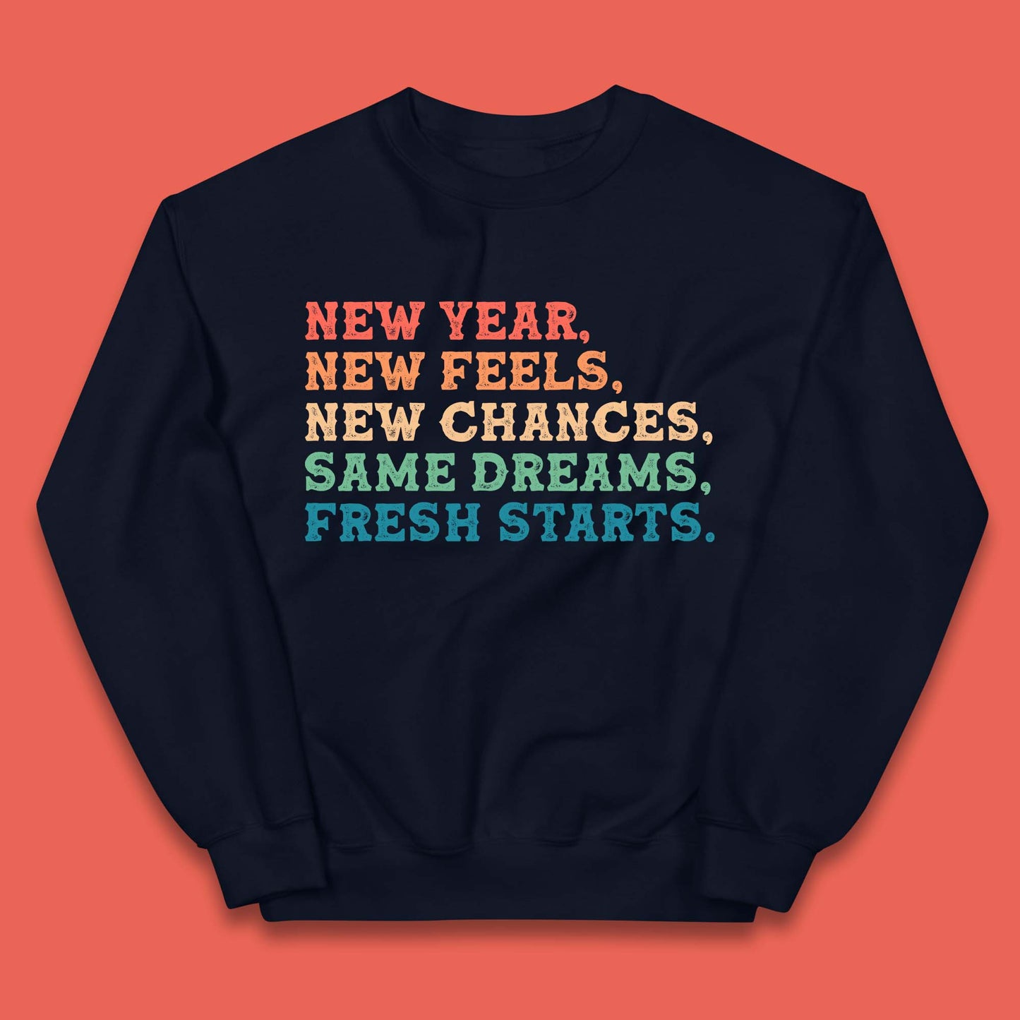 New Year New Feels Kids Jumper