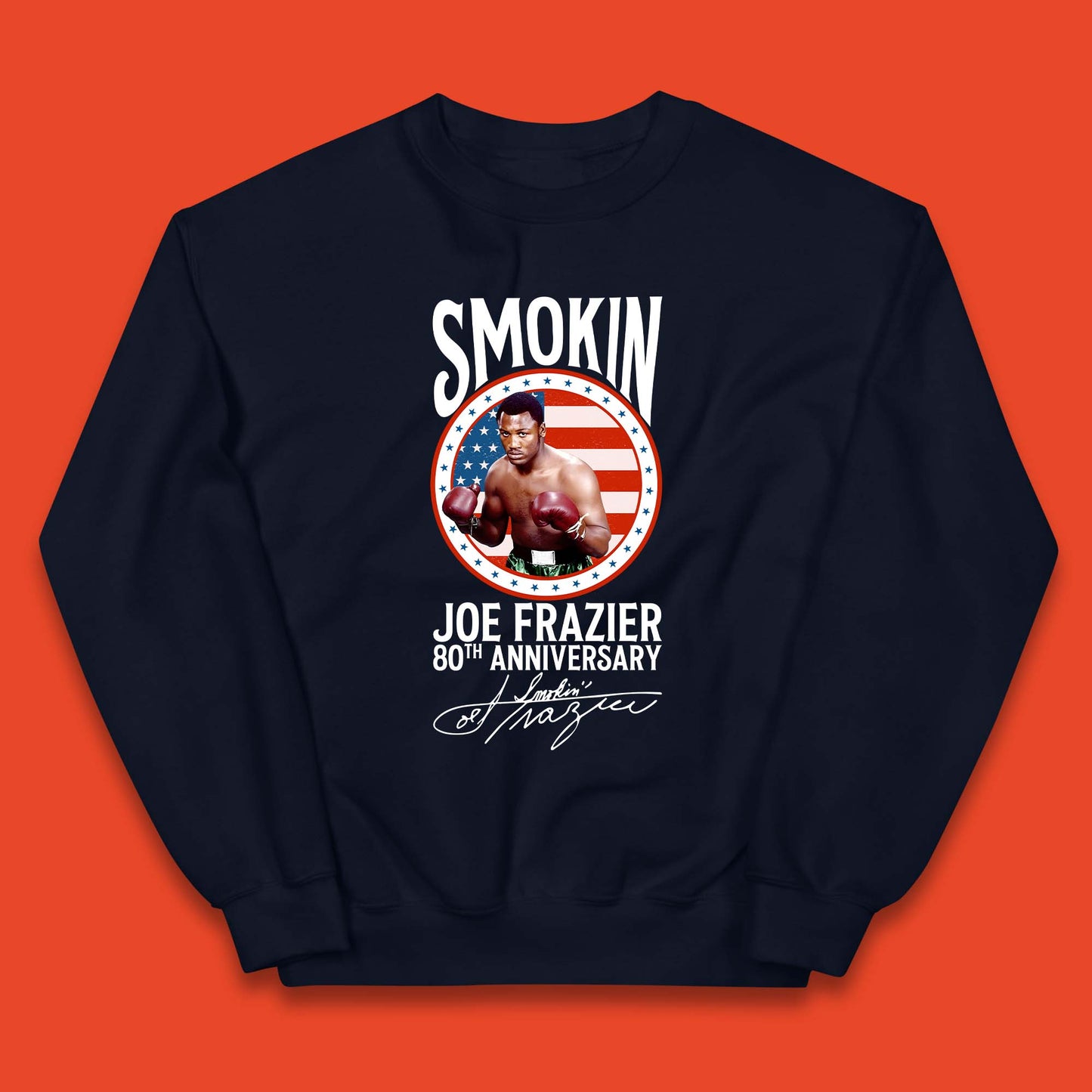 Smokin Joe Frazier 80th Anniversary Kids Jumper