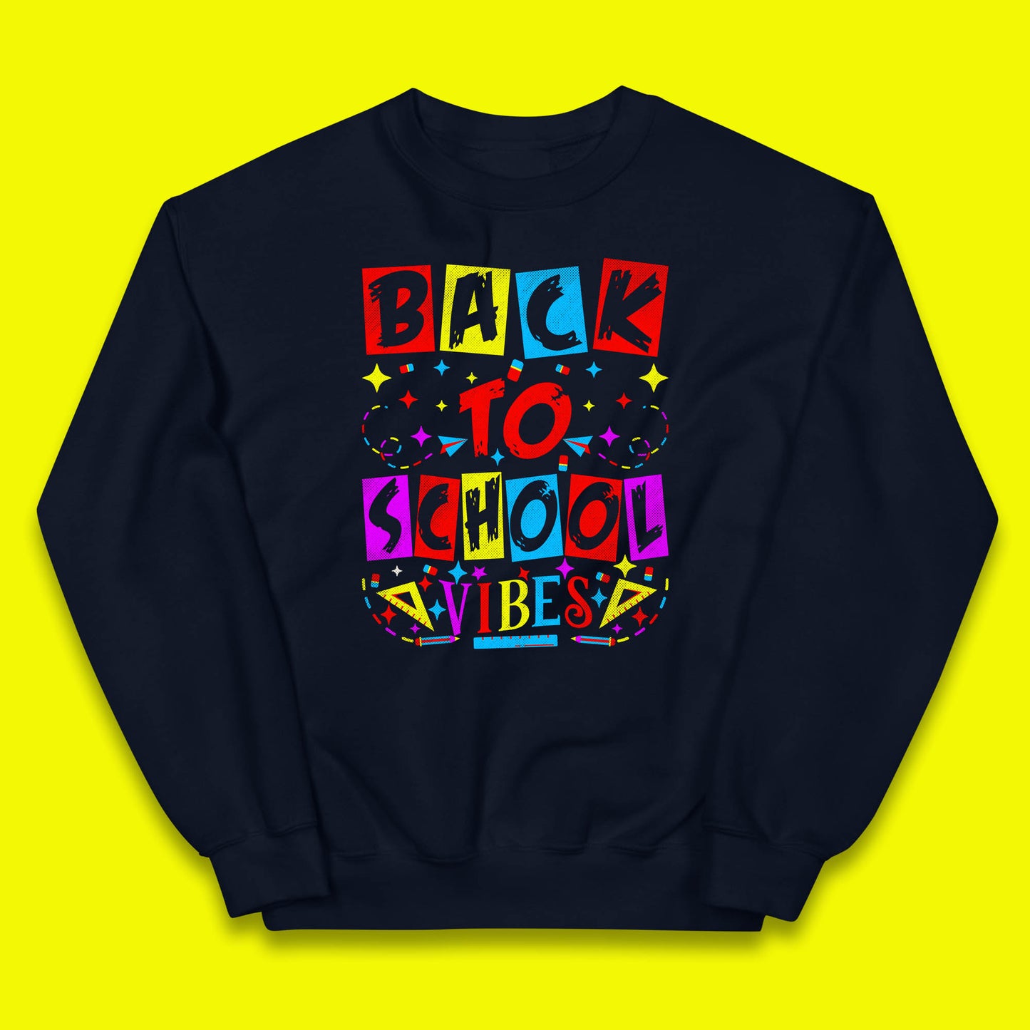 End of School Vocation Back To School Vibes Students Appreciation Teach Love Inspire Kids Jumper