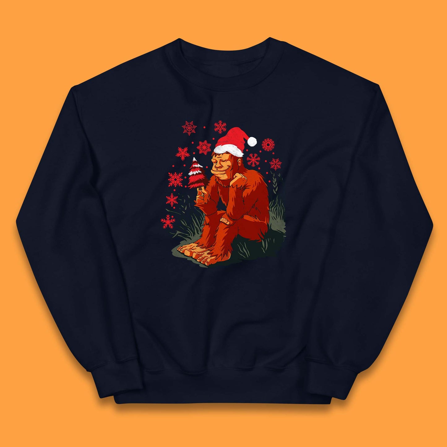 bigfoot christmas sweater