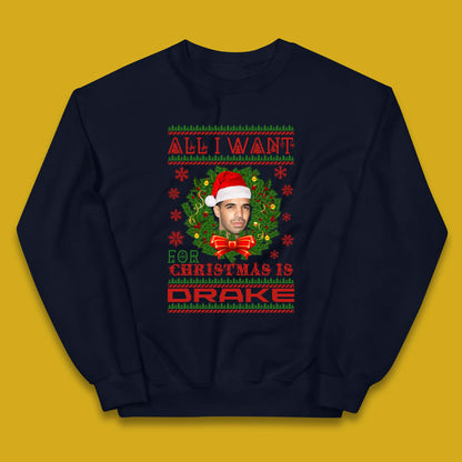 Drake Christmas Kids Jumper