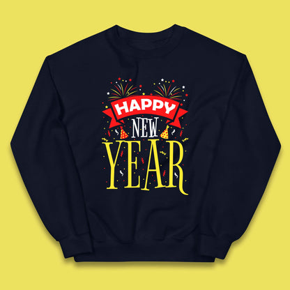 Happy New Year Celebrations Kids Jumper