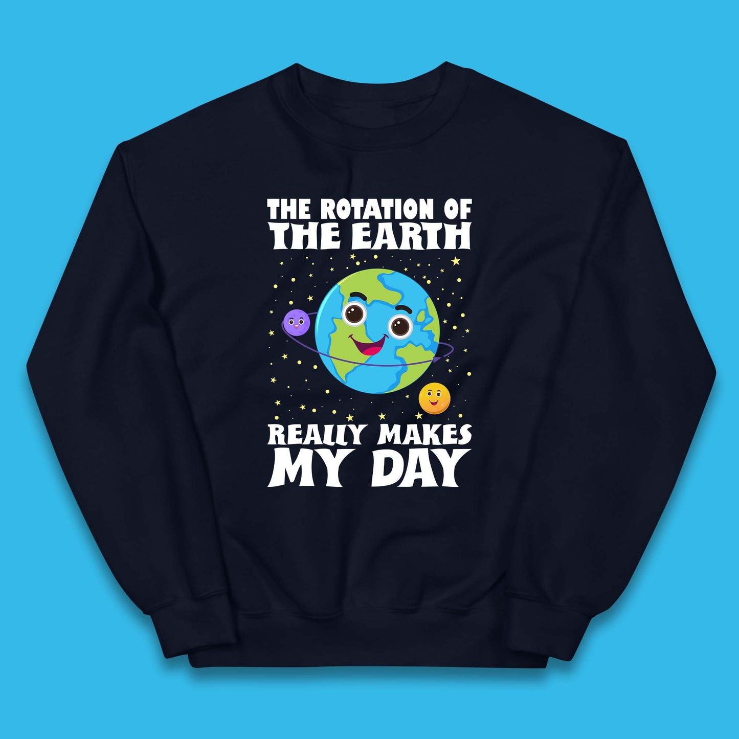 Rotation Of Earth Kids Jumper