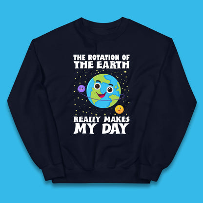 Rotation Of Earth Kids Jumper