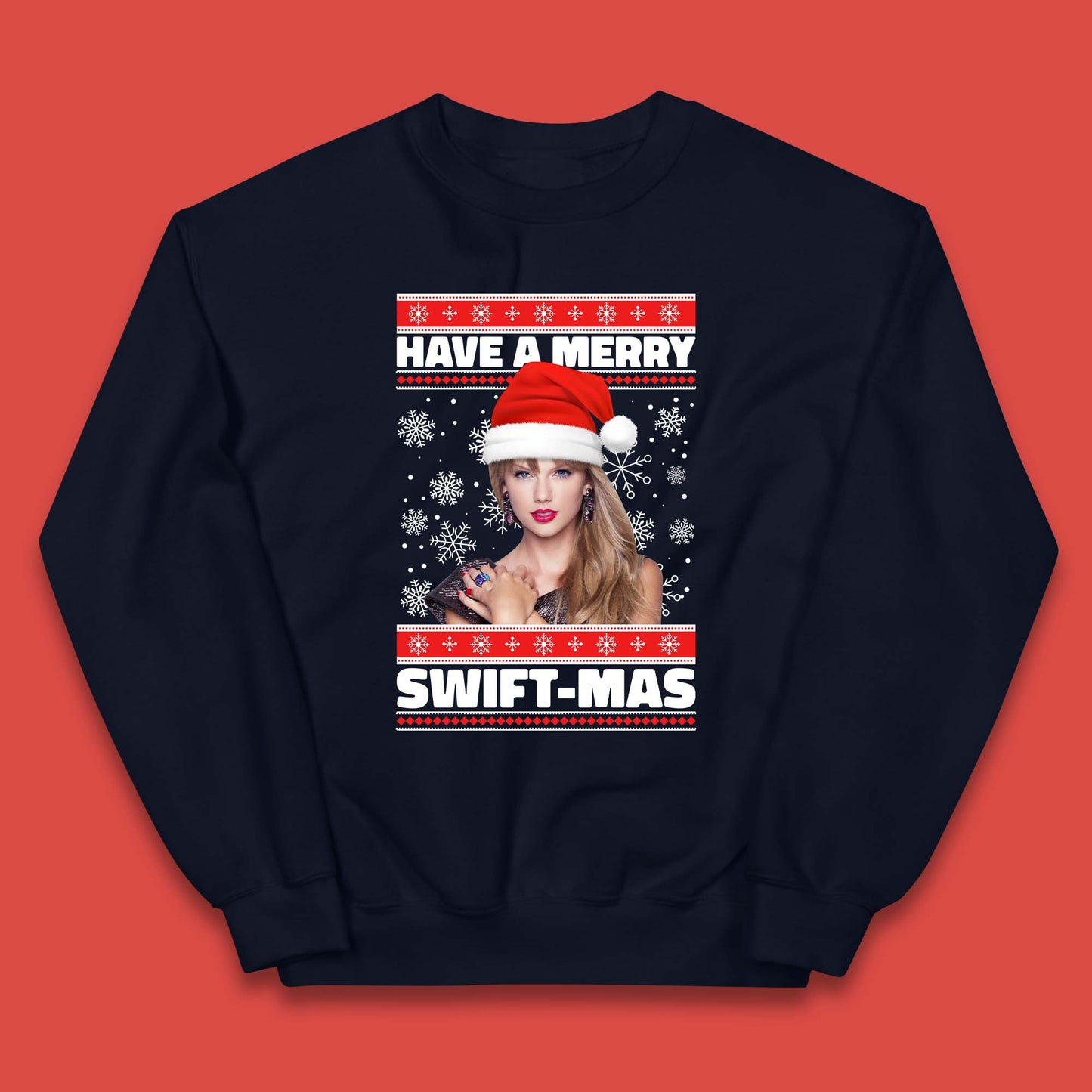 Swiftmas Christmas Kids Jumper