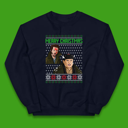 Marv And Harry Christmas Kids Jumper