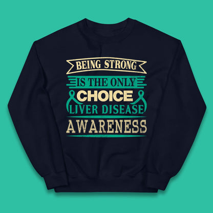 Liver Disease Awareness Kids Jumper