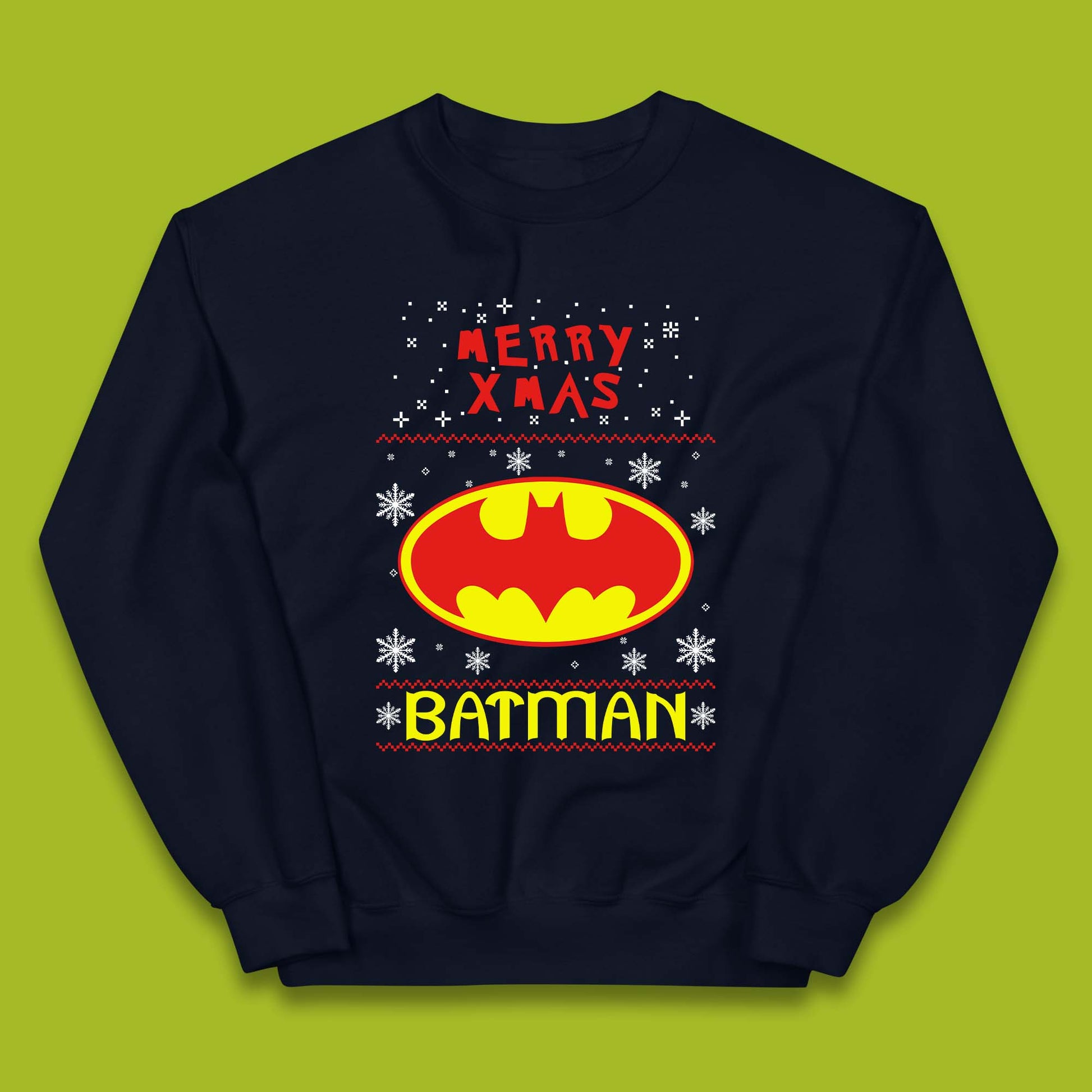 batman christmas jumper