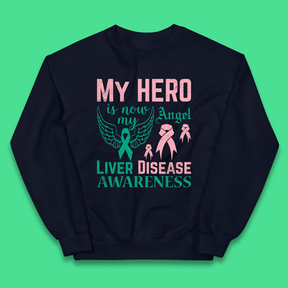 My Hero Is Now My Angel Kids Jumper