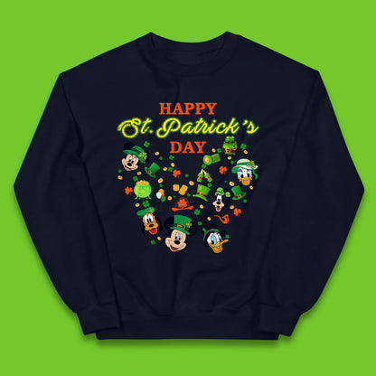 Disney Happy St. Patrick's Day Kids Jumper