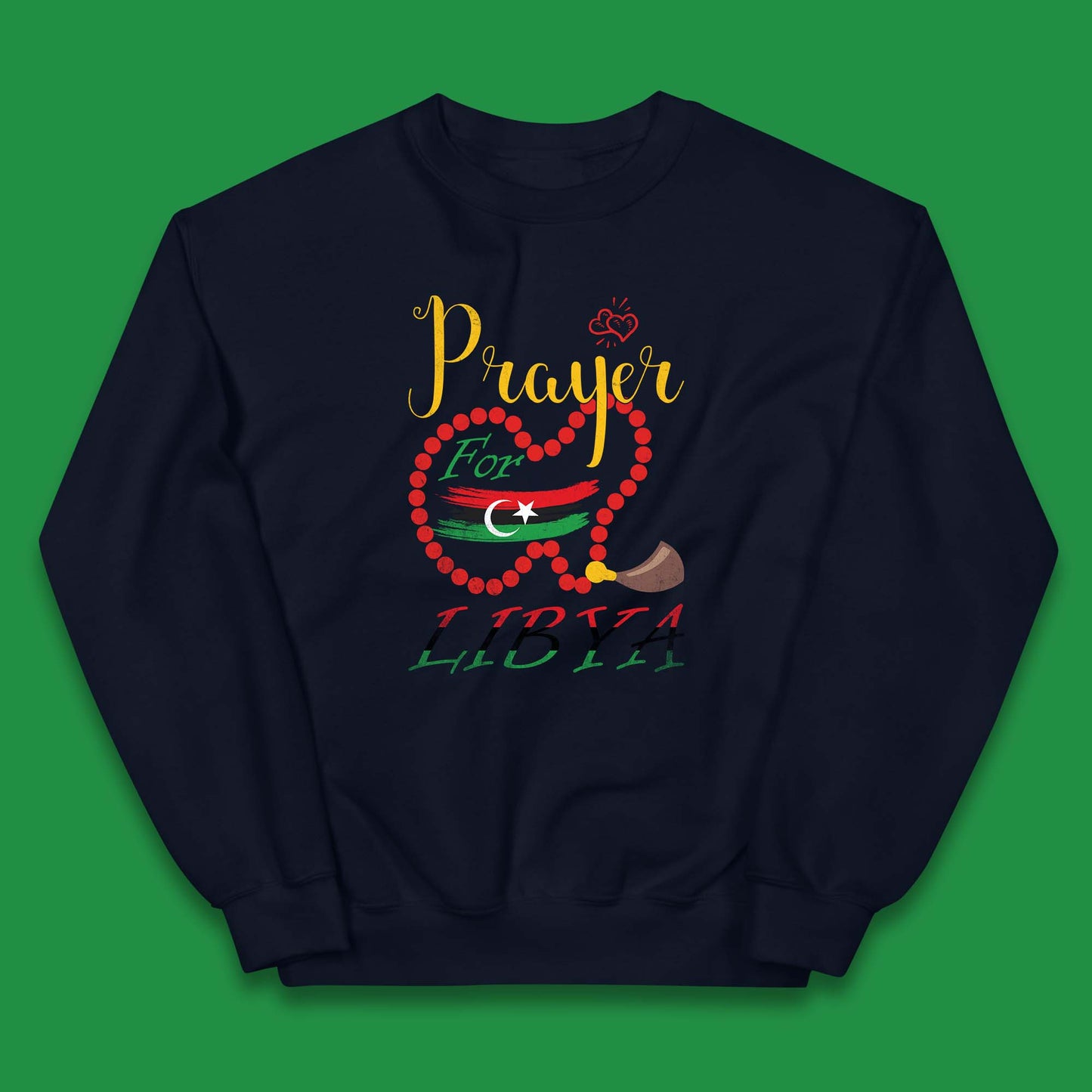 Prayer For Libya Help Libya Flood Solidarity Stand With Libya Kids Jumper