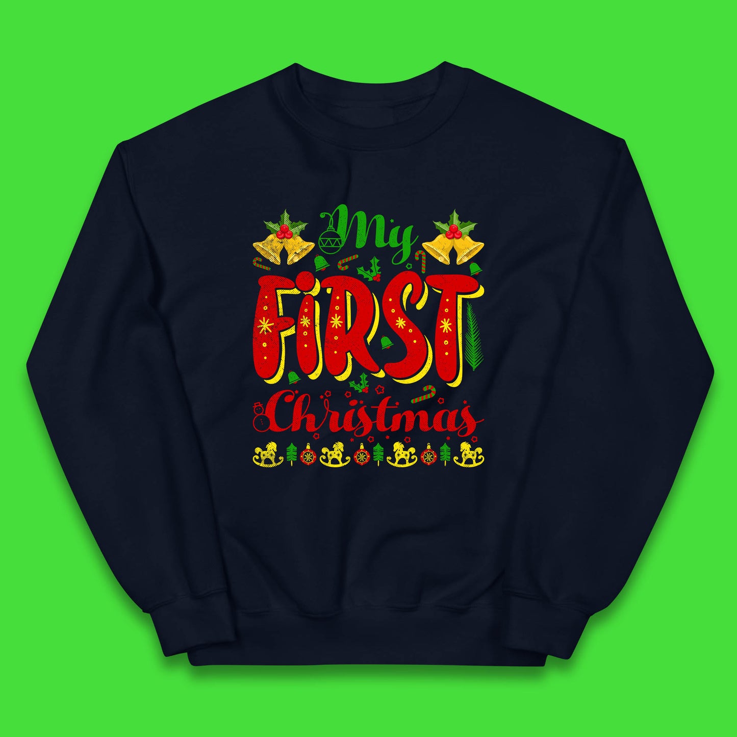 my first christmas sweater