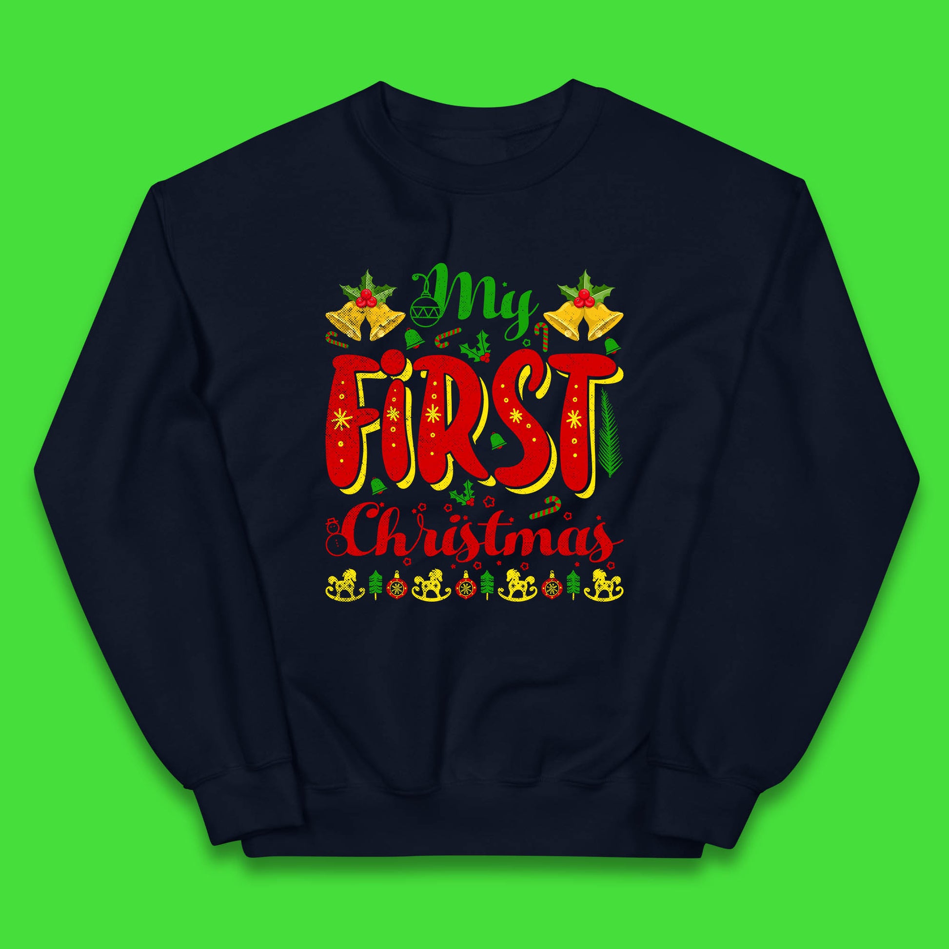 my first christmas sweater