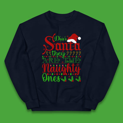 dear santa christmas jumper