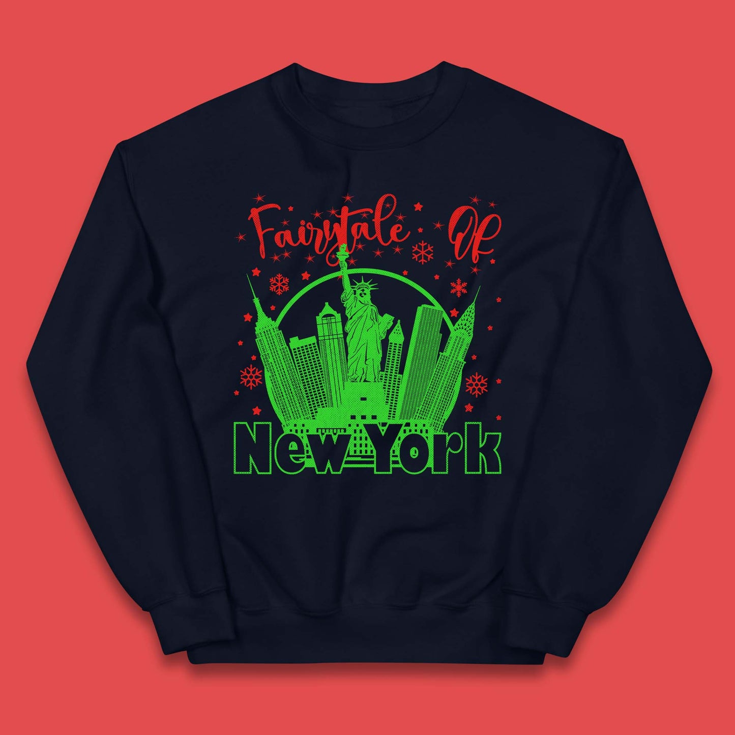 Christmas Fairytale Of New York Kids Jumper